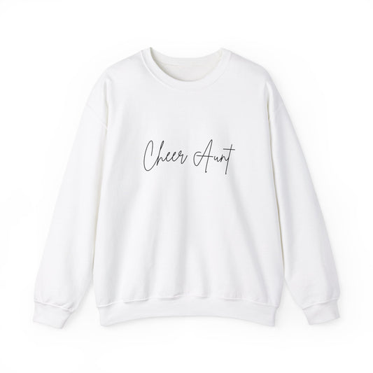 "Cheer Aunt" Crewneck Sweatshirt